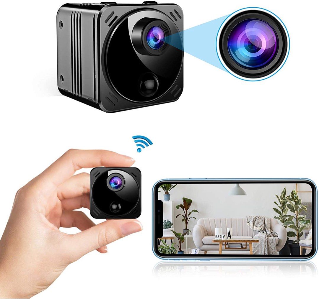 OKAM Pro APP Wifi 4K Ultra WideAngle Portable Mini Rechargeable