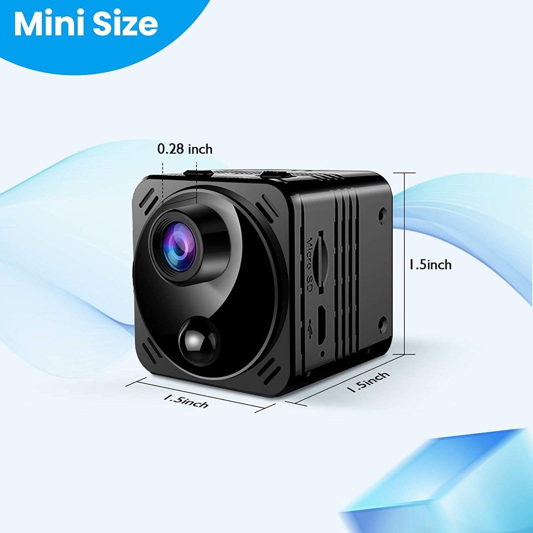 OKAM Pro APP Wifi 4K Ultra WideAngle Portable Mini Rechargeable