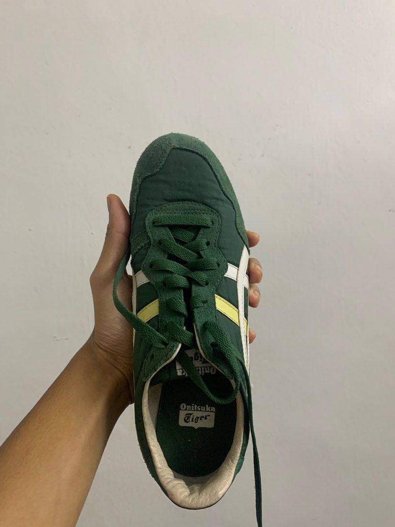Onitsuka tiger serrano new arrivals hunter green