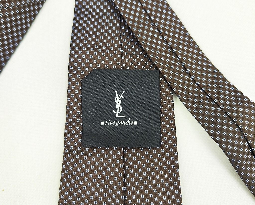 original YSL SAINT LAURENT rive gauche by hedi slimane neck tie