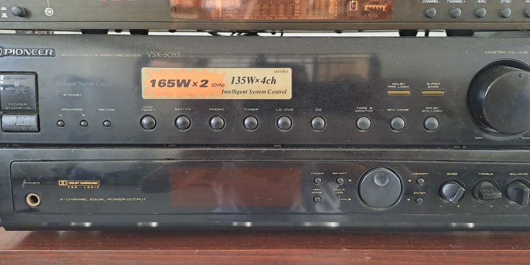 Pioneer VSX505S, Audio, Soundbars, Speakers & Amplifiers on Carousell