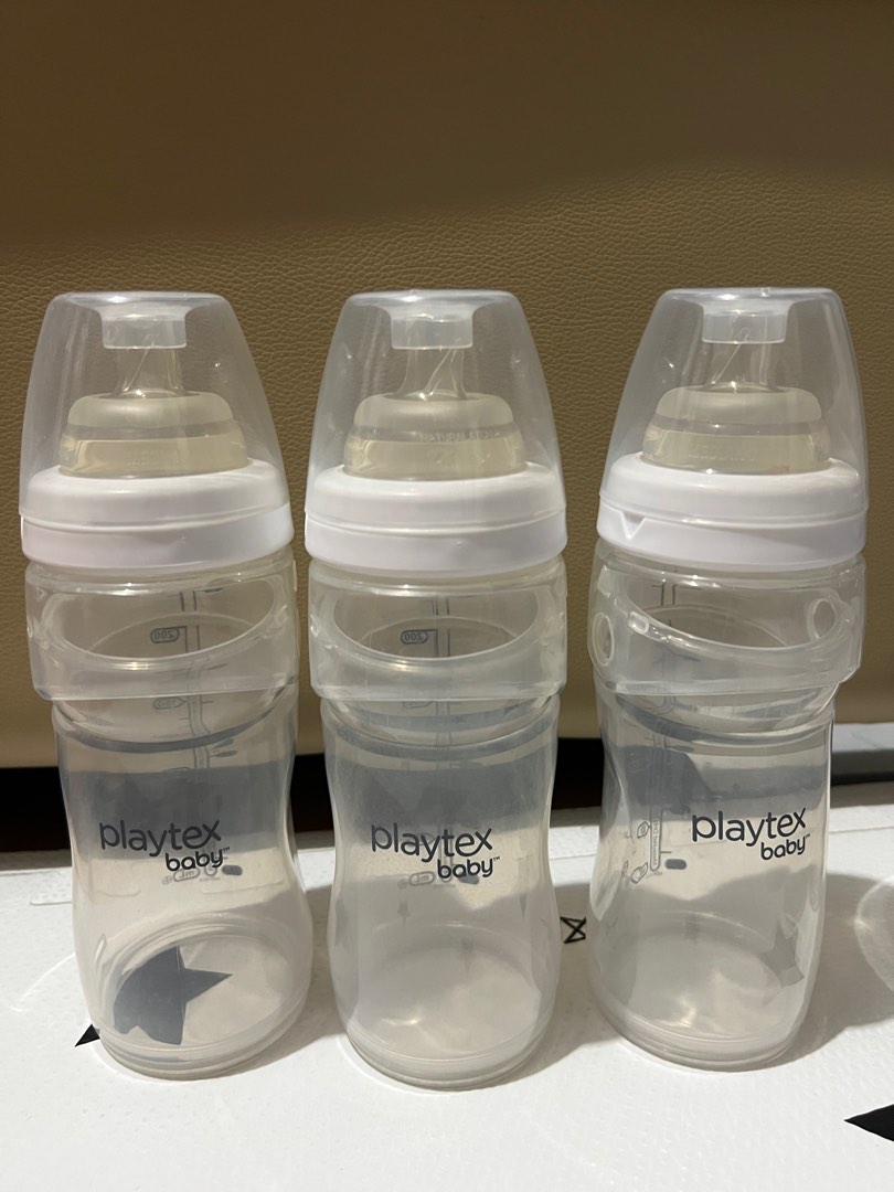 Playtex liner bottles, Babies & Kids, Nursing & Feeding, Breastfeeding