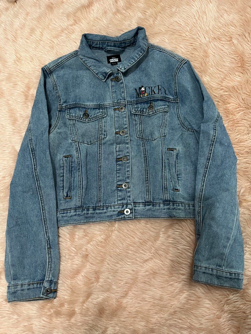 Plus size store mickey mouse jacket
