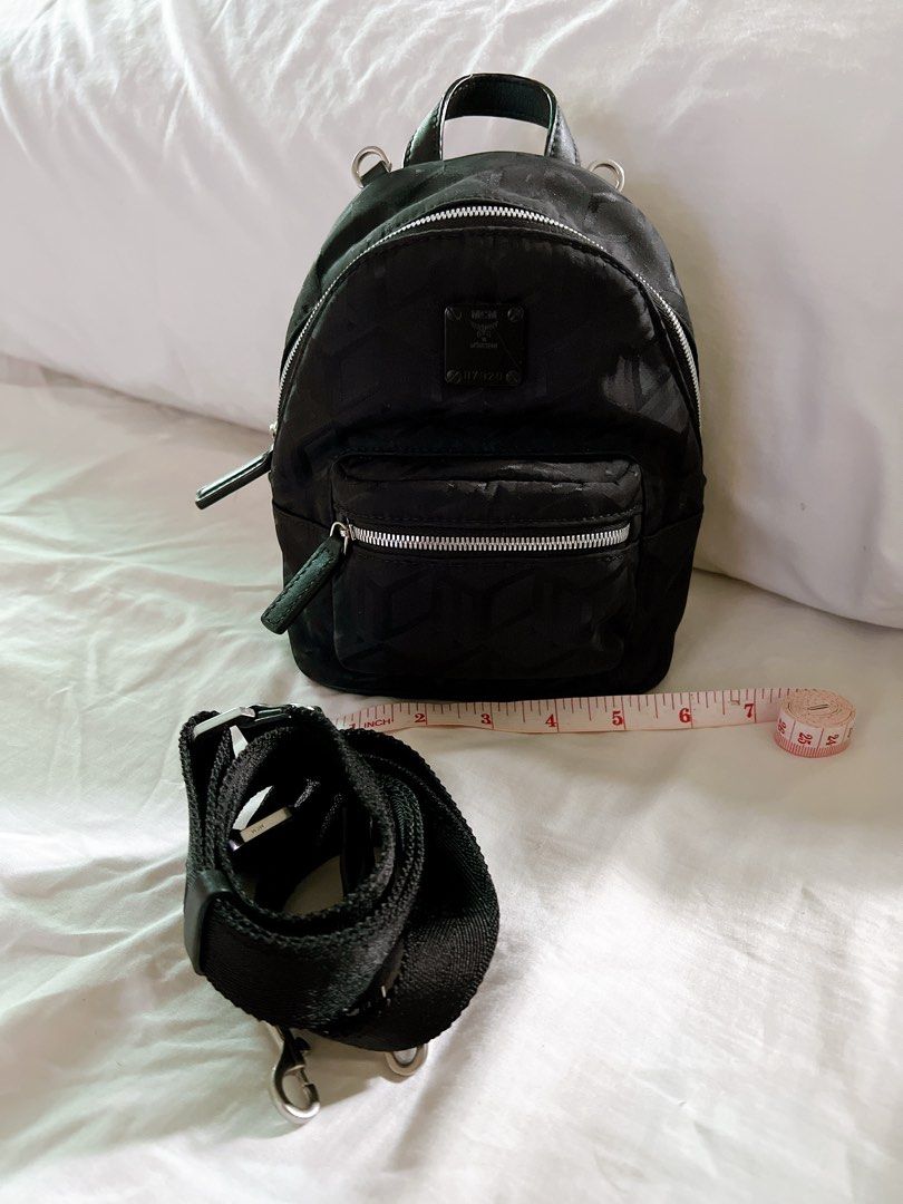 Preloved MCM 3way backpack (Category: Luxury Bags & Wallets) located in Antipolo. Submitted by minimalist.chic (Listing ID 1277935031, Image 1). Description: I'm starting a journey of minimalism please help me declutter. I'm selling preloved Items all in good condition, some are brand new and never used. My price depends on the quality of the items. Preloved MCM 3way backpack Item Description: Like new! Brand: MCM Color: black Description: Good a
