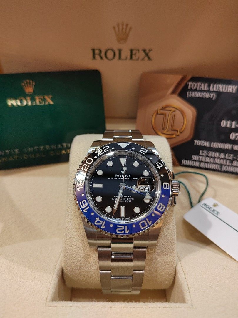 Rolex batman pre owned new arrivals