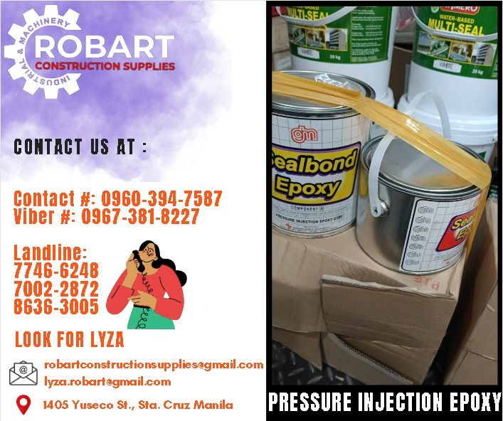 Pressure Injection Epoxy, Commercial & Industrial, Construction Tools ...