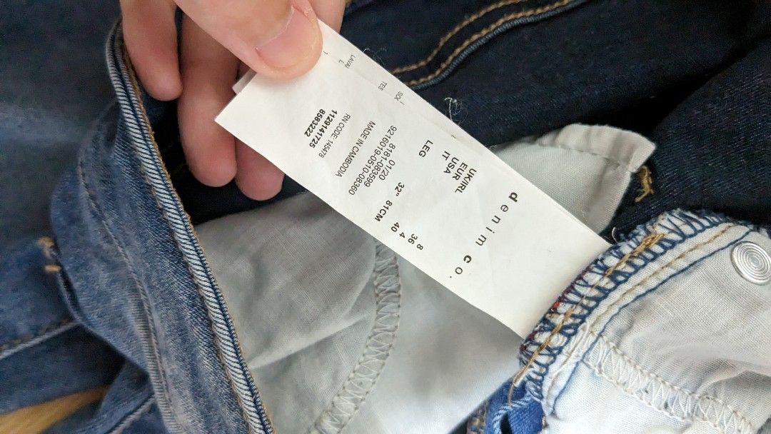 Denim Co Primark Grey Mens Skinny Jeans Ripped W 36” Distressed | eBay