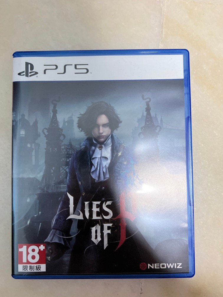 Jeu Lies Of P PS5 - Version Neuve Sous Blister - Action/Aventure - PEGI 16 - Par Fireshine