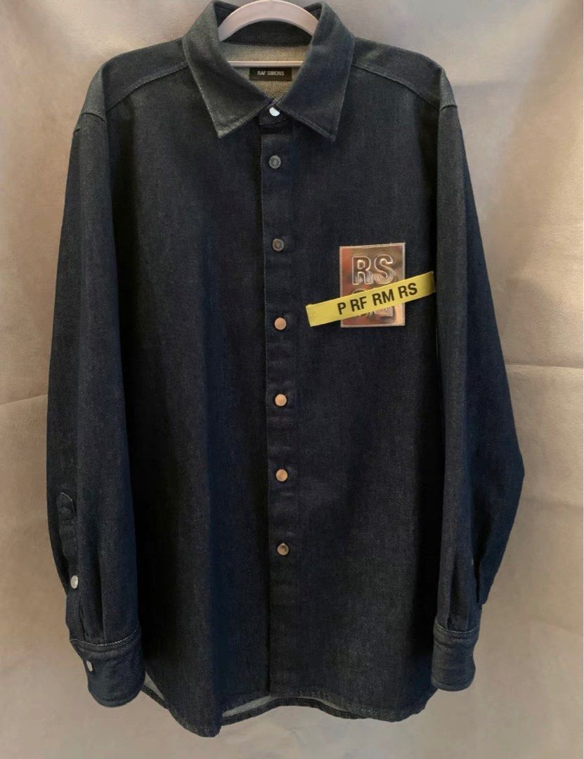 Raf Simons denim shirt jacket