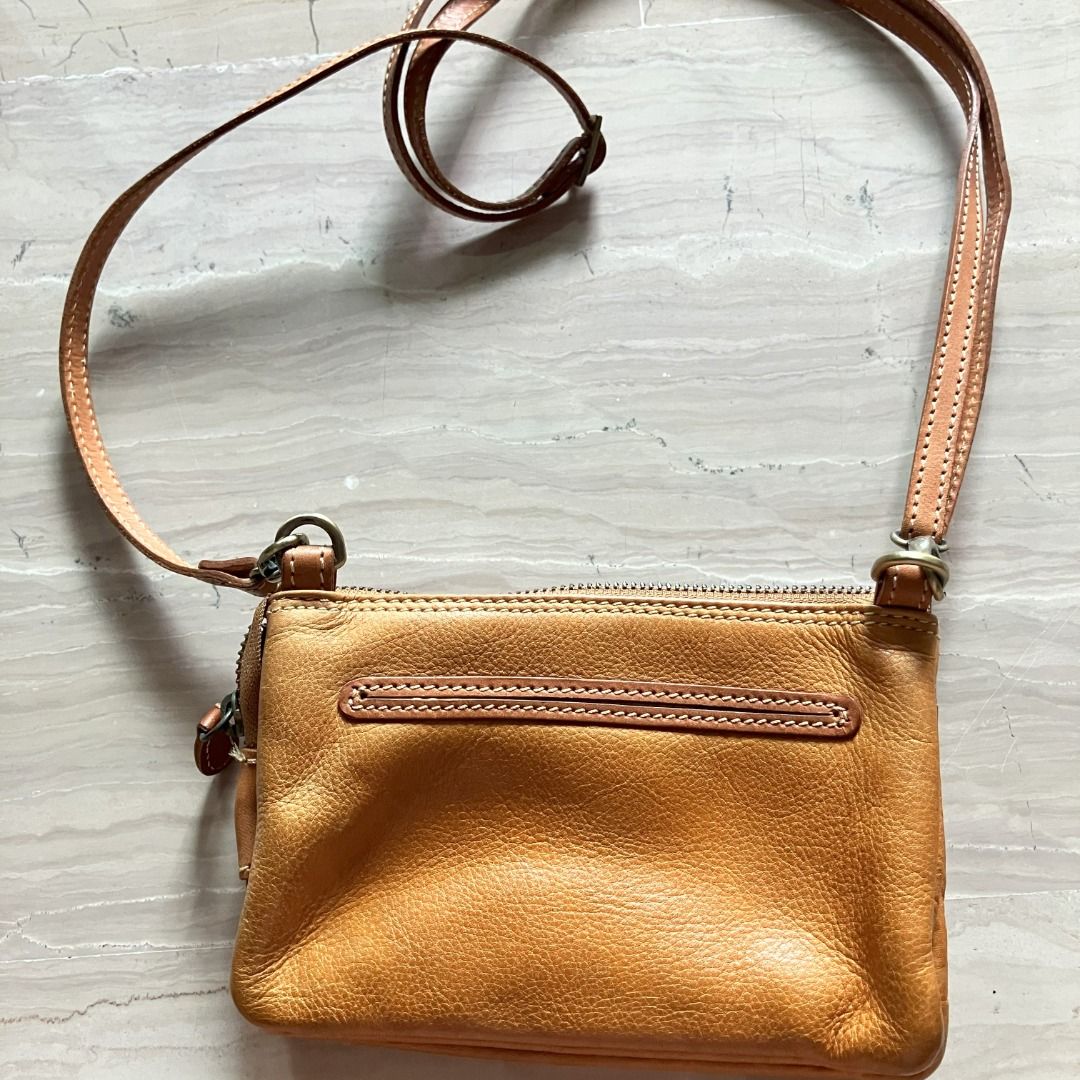 Genuine leather discount small crossbody bag