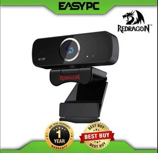 Redragon Fobos GW600 720P FHD Webcam, Full HD, 50cm-infinity Focus