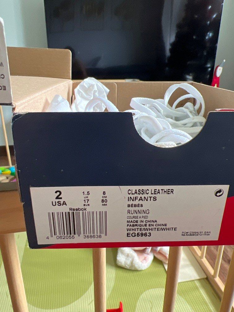 Reebok classic infant cheap