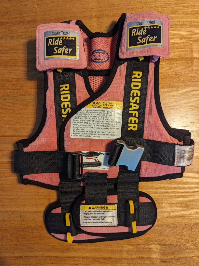 Ride Safer Travel Vest, Babies & Kids, Going Out, Car Seats on Carousell