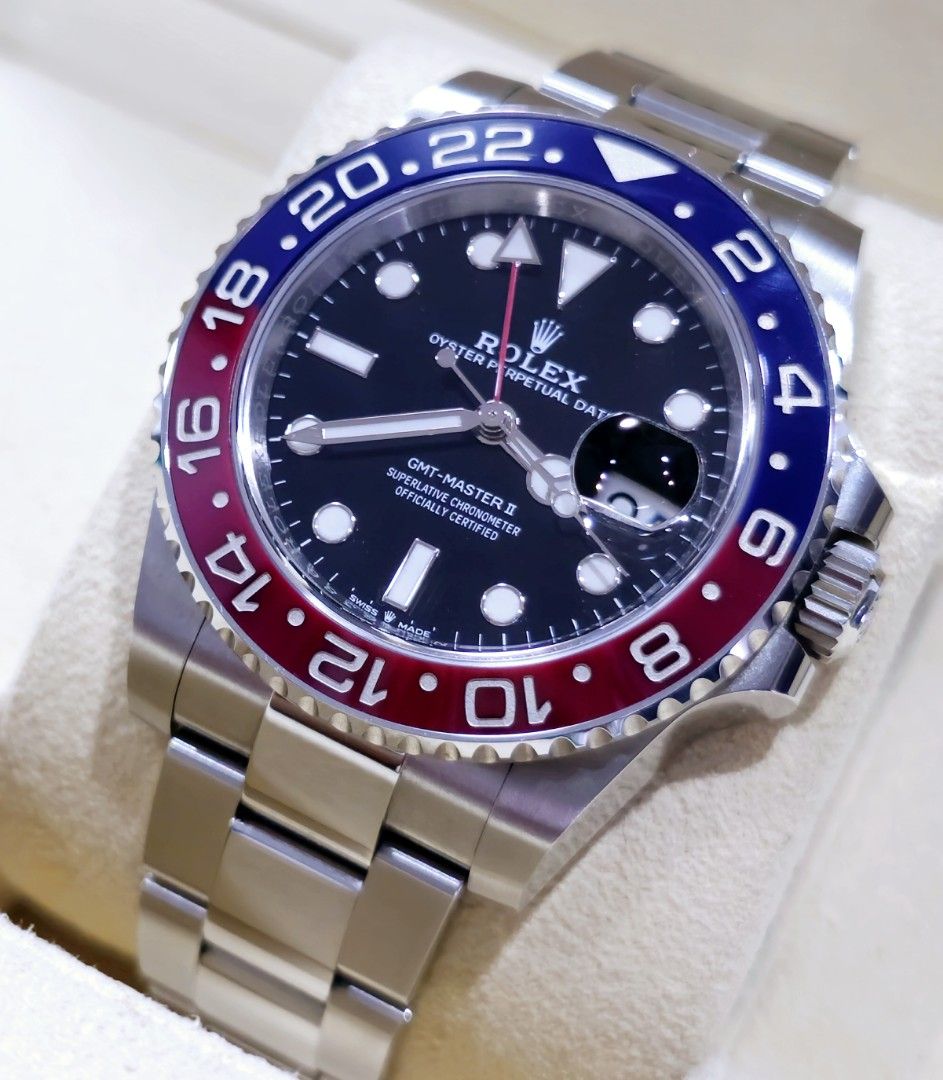 Rolex Pepsi (Category: Luxury Watches) located in Manila. Submitted by bng21 (Listing ID 1278013130, Image 2). Description: full set 9.8/10 rating 2021 purchased.