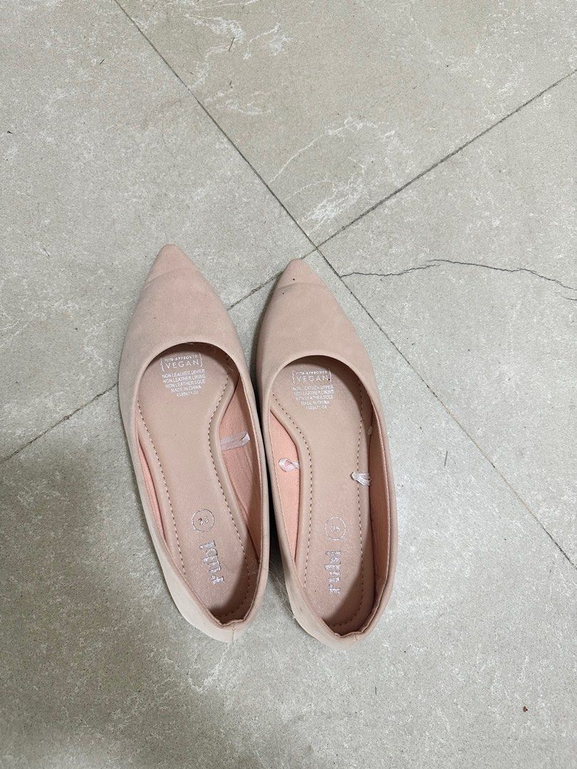 Faux new arrivals leather flats