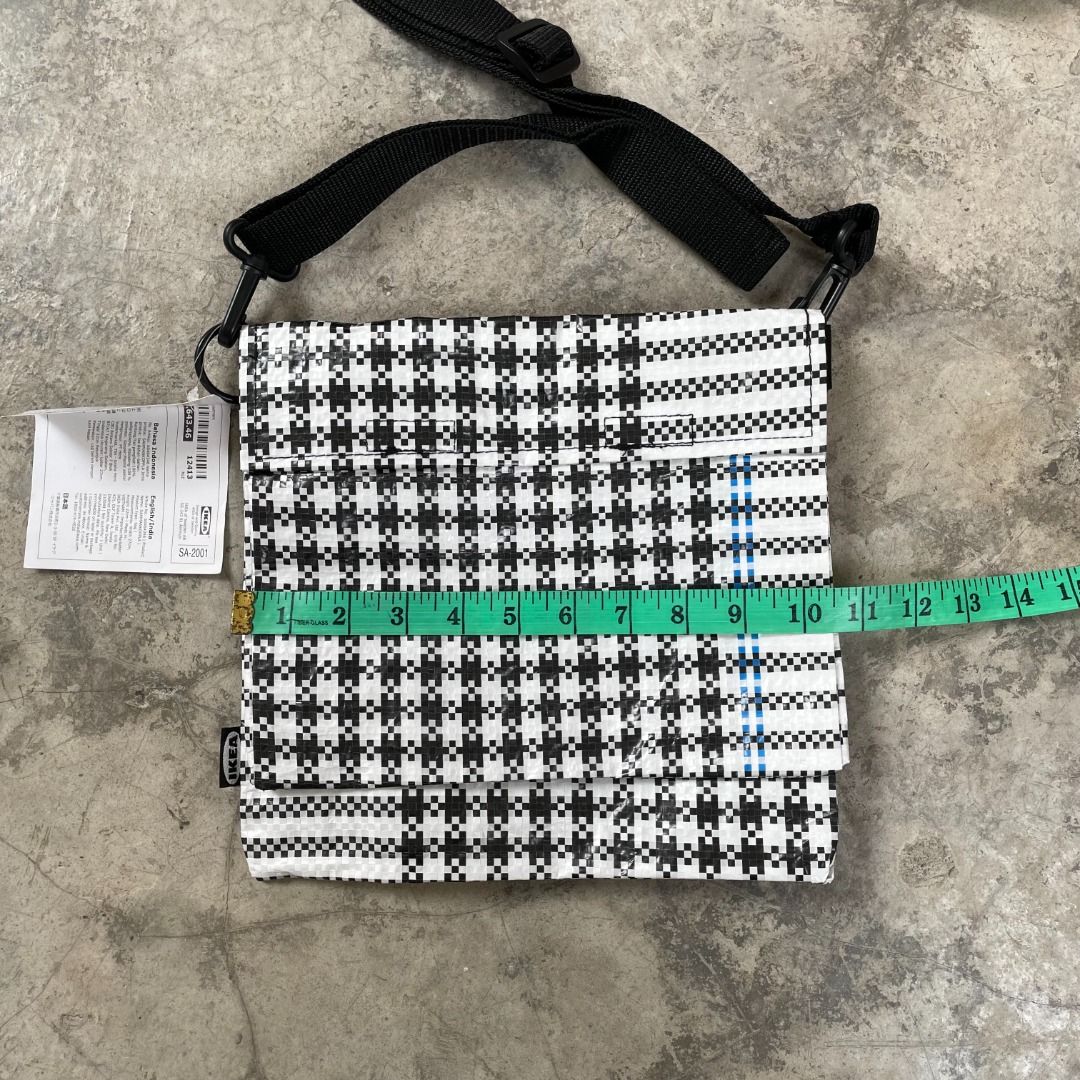 SALE IKEA SAMMANKOPPLA THAILAND LIMITED EDITION STORE SLING BODY BAG RECYCLE PLASTIC BRAND NEW SWEDEN FASHION HANDBAG