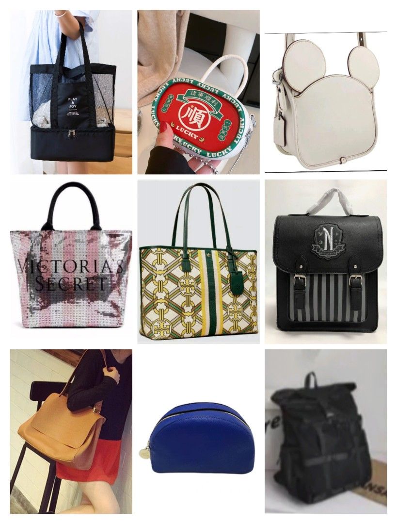Second Hand Bag Coach Tory Burch Wednesday Victoria Secret Estee Lauder Women s Fashion Bags Wallets Backpacks on Carousell
