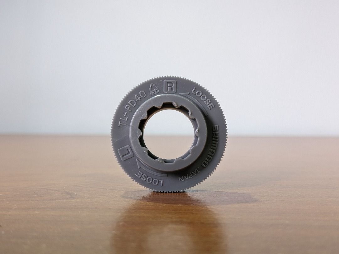 Shimano TL PD40 SPD Pedal Axle Spindle Lockring Removal Tool Grey