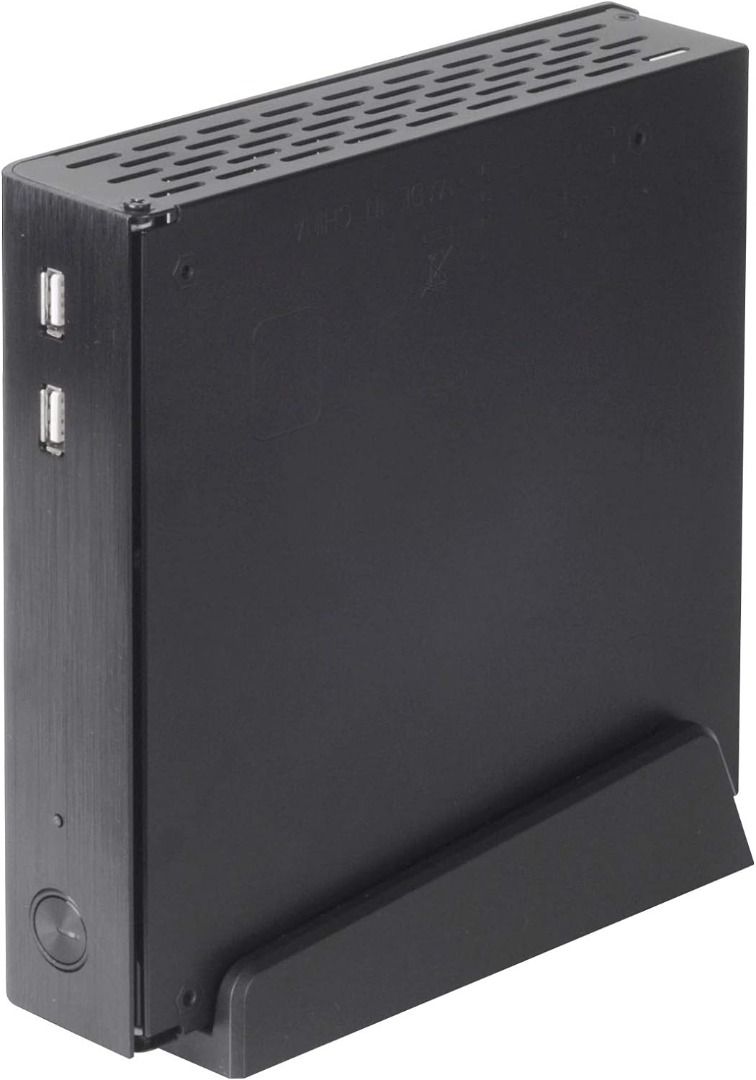 SilverStone Technology Aluminum Top Cover Steel Body Thin Mini Itx