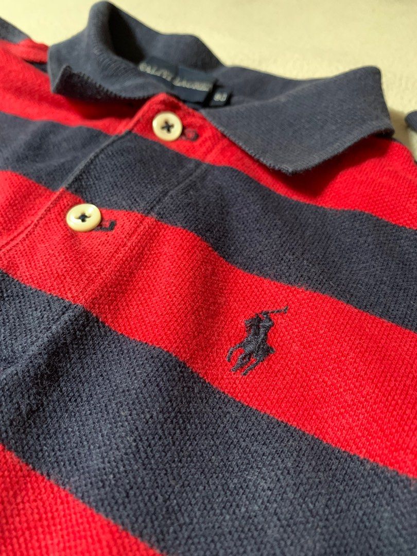 Black and red polo jumpsuit hotsell