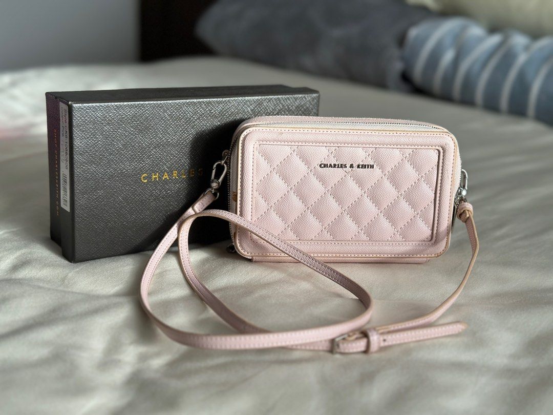 Wallet hot sale sling bag