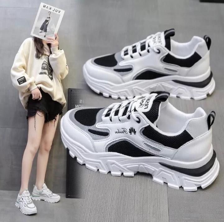 SNEAKERS TERBARU JUAL SEPATU SNEAKERS WANITA SPORTY CASUAL MURAH
