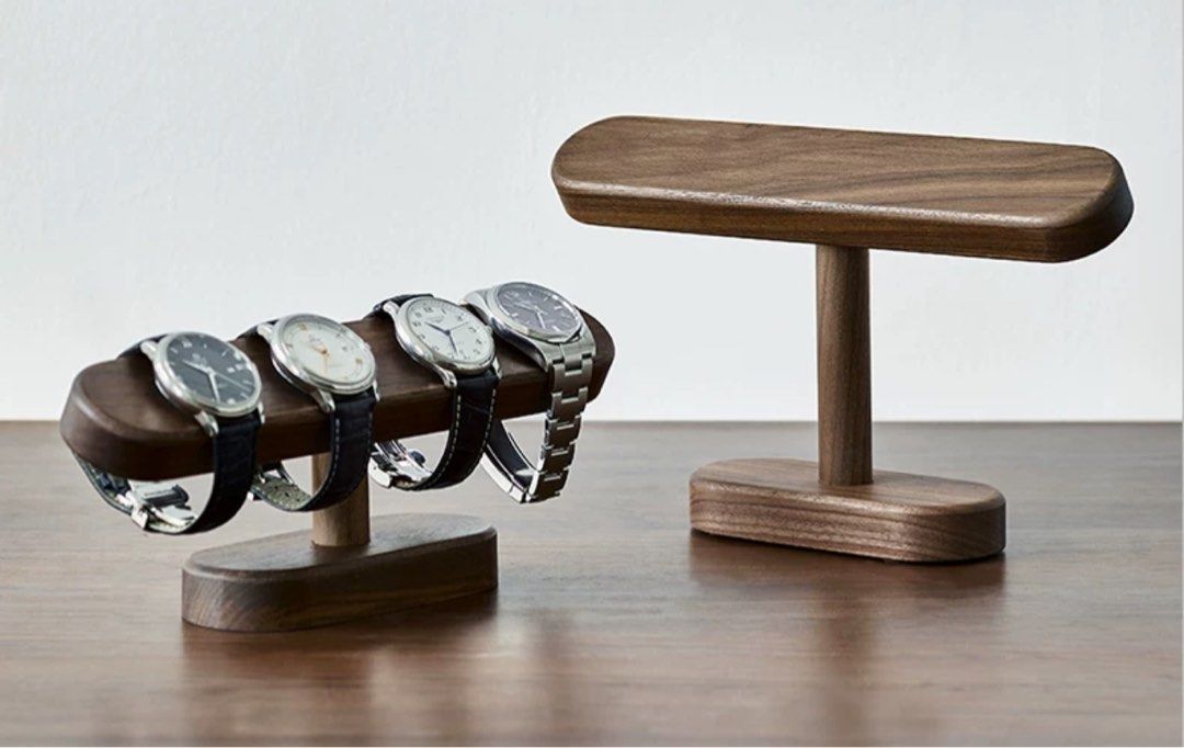 Watch sales stand wooden