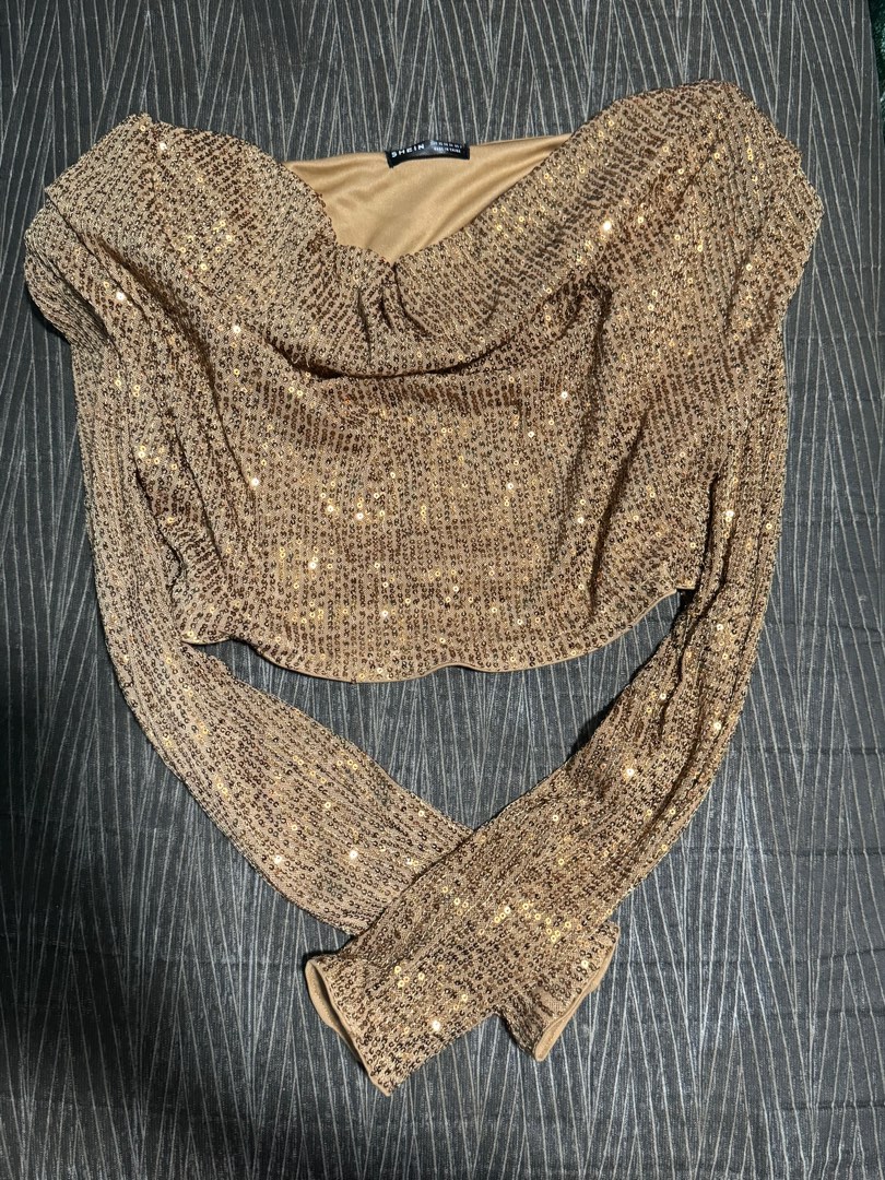sparkly tops asos