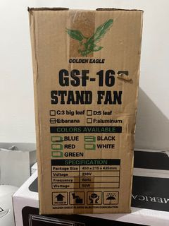 STAND FAN - Golden Eagle GSF-16”