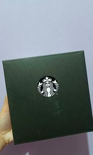 Starbucks Gray mug with tote bag