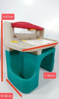 step 2 plastic Study Table/activity table