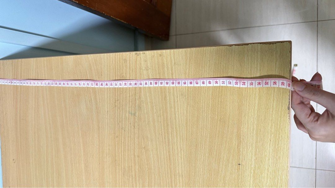 Study table (Category: Tables & Sets) located in Singapore. Submitted by shanni.wong (Listing ID 1278000596, Image 3). Description: Self collect at 640458 No keys for the drawers .