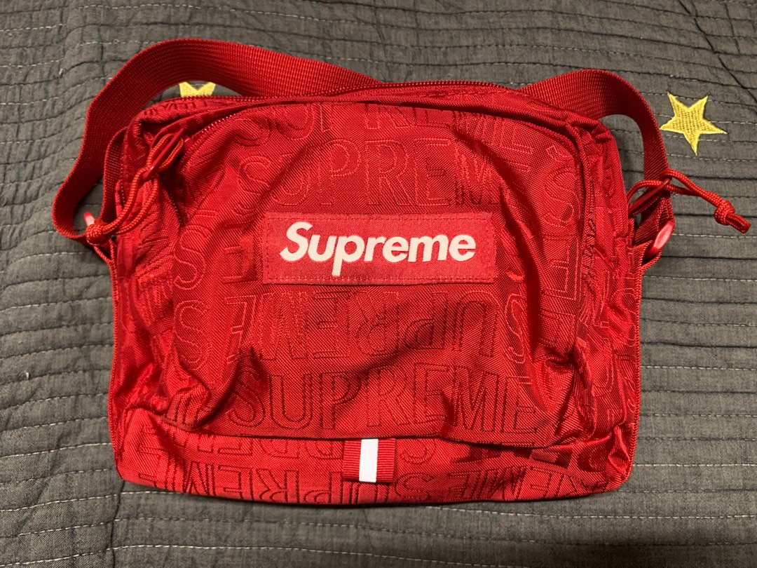 売れ筋がひ新作！ supreme Shoulder shoulder 斜挎包單肩包小方包 bag ...