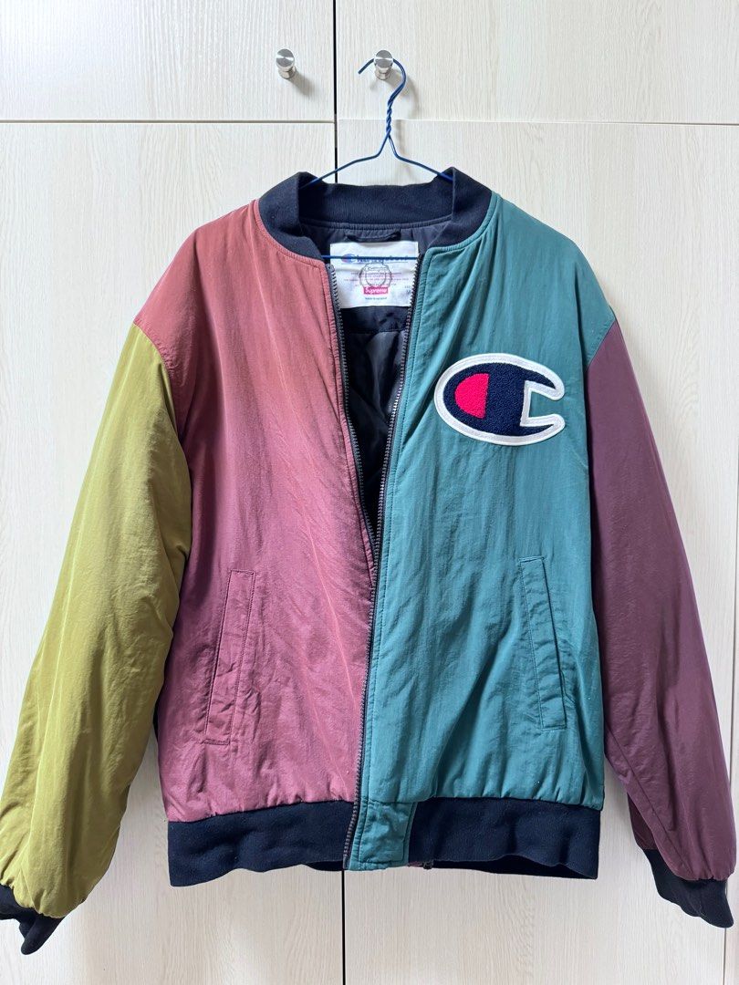 Supreme champion color blocked jacket hotsell