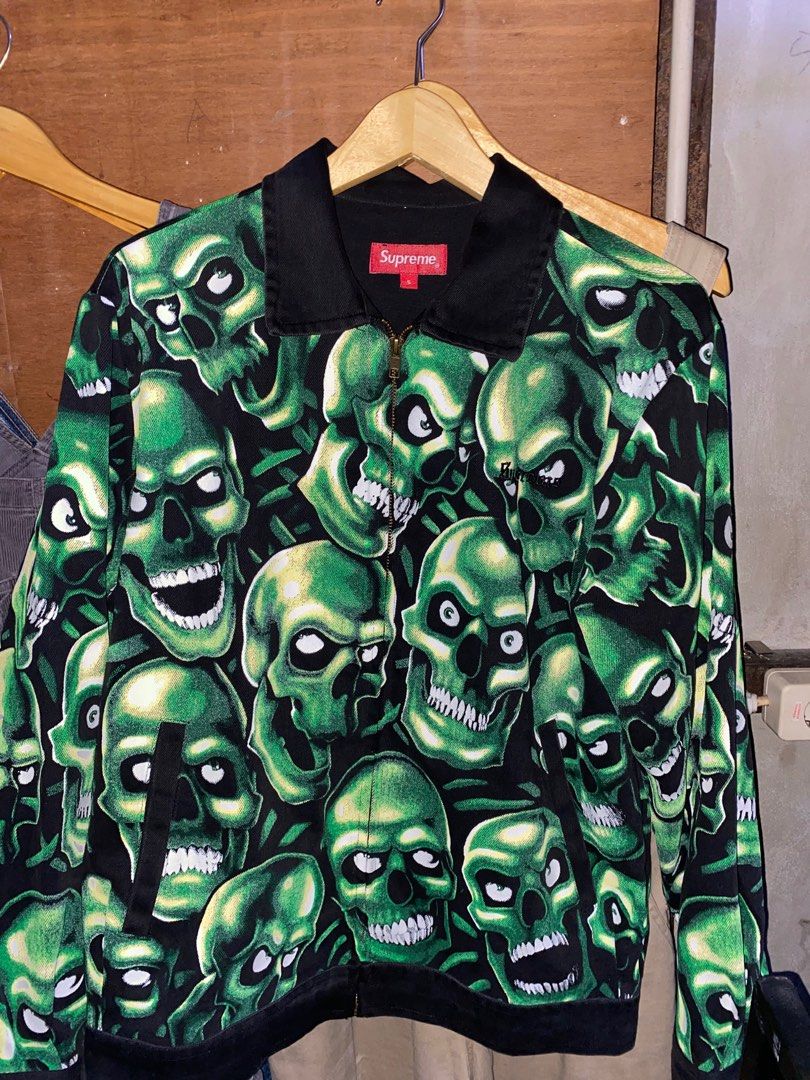 Skull jacket supreme top