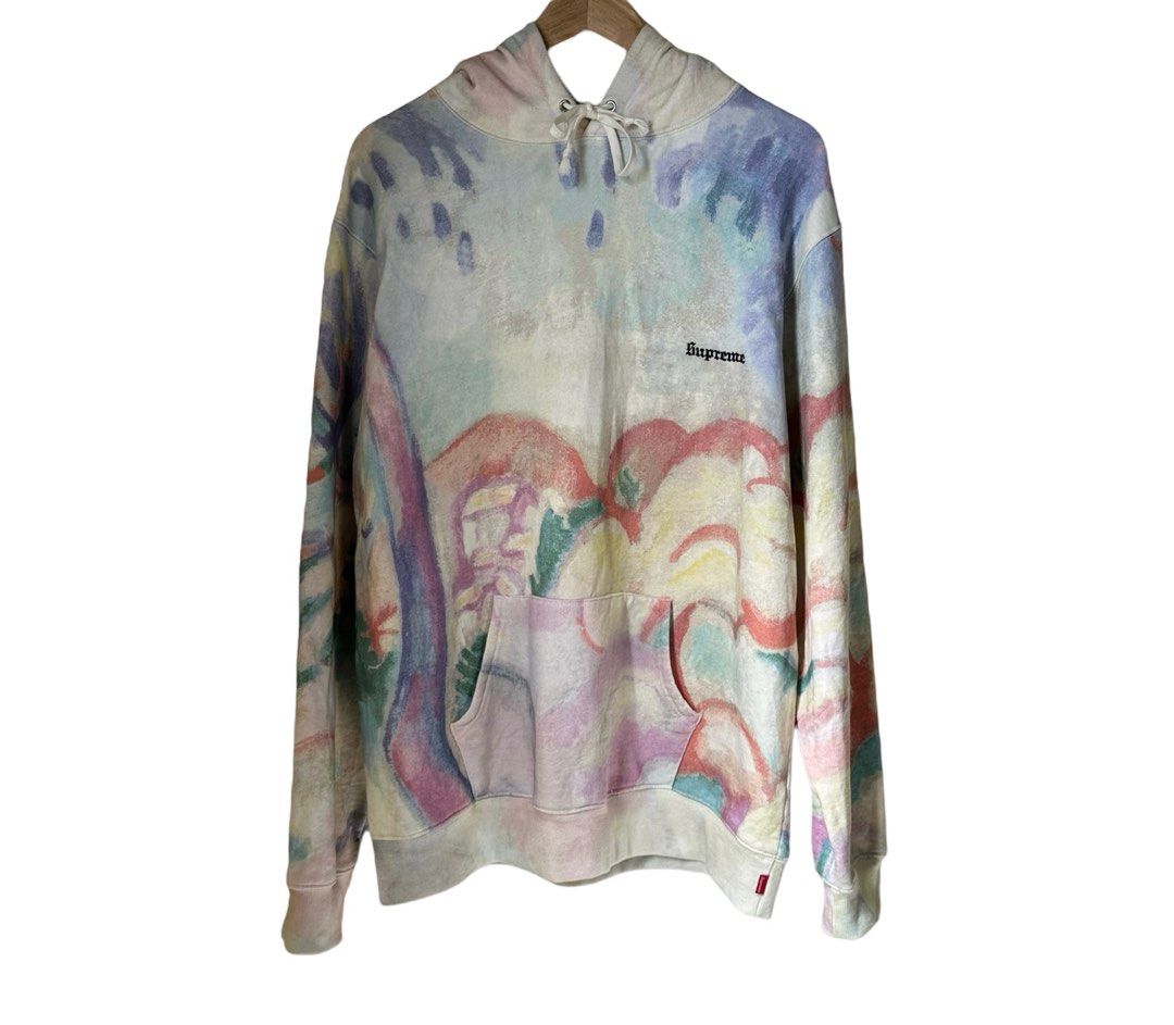 Supreme watercolor hoodie hotsell