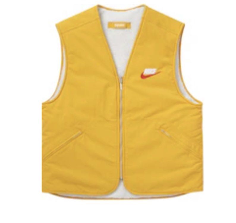 supreme nike reversible vest