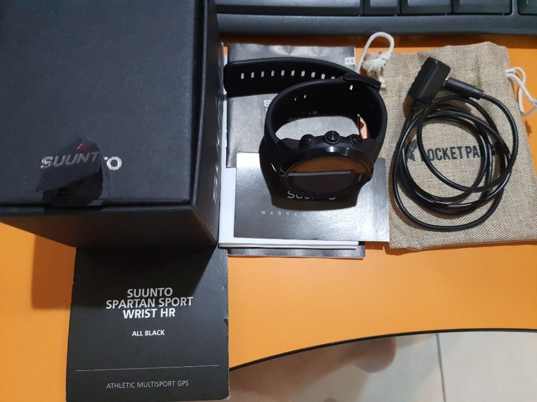 SUUNTO SPARTAN SPORT WRIST HR ALL BLACK Sports Equipment Other