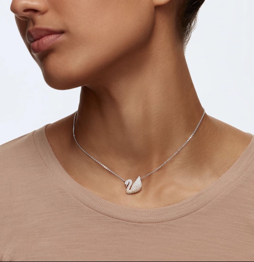 Swarovski swan jewelry hotsell