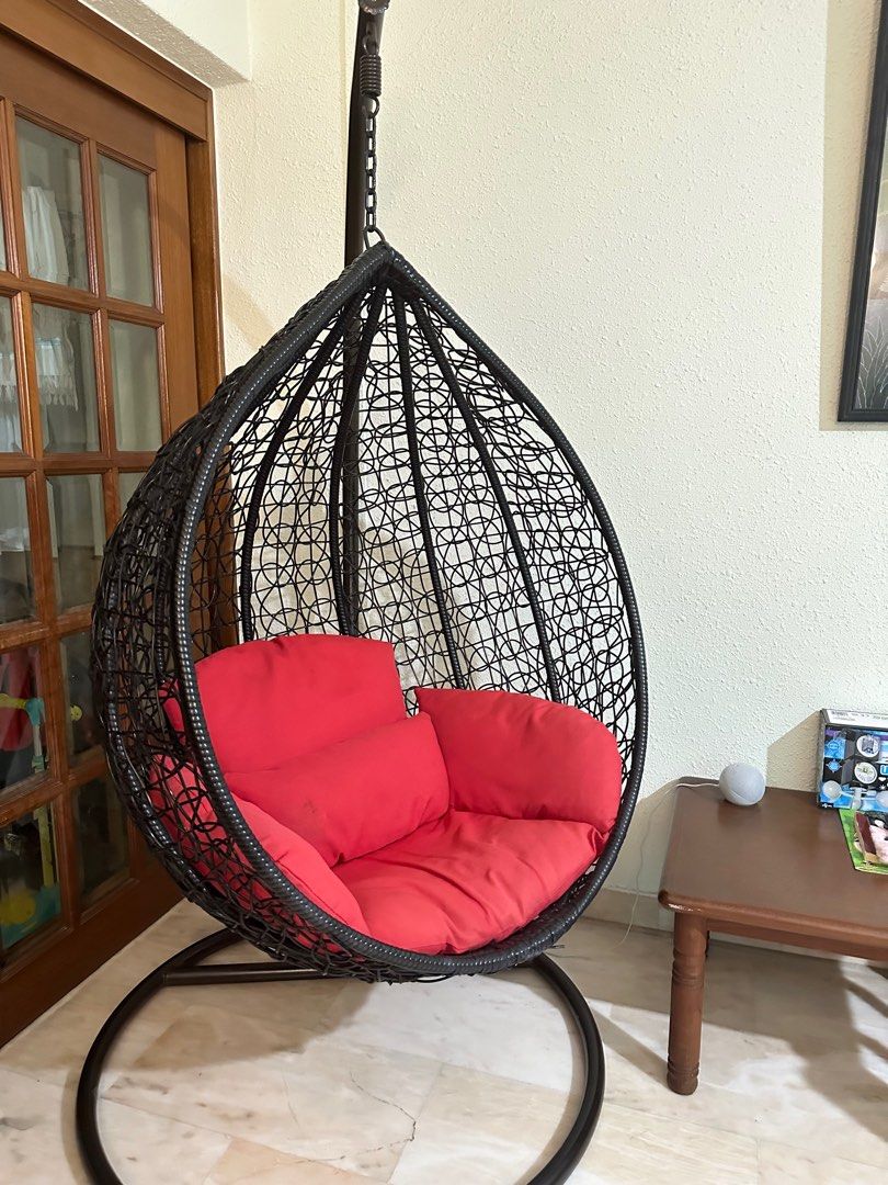 Swing chair table discount
