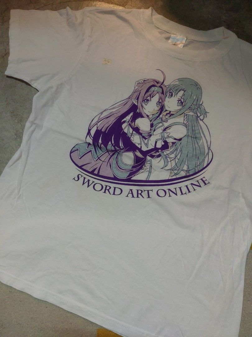 Sword art online t shirt deals