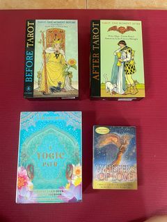 TAROT & ORACLE BUNDLE: Before and After Tarot + A Yogic Path Oracle + Whispers of Love