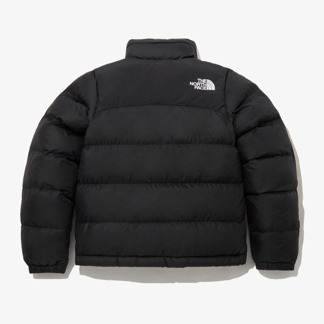 North face on sale hoodless puffer