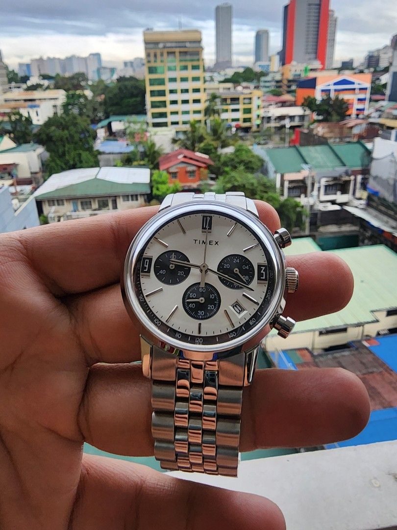 Timex Marlin Chronograph, Luxury, Watches on Carousell