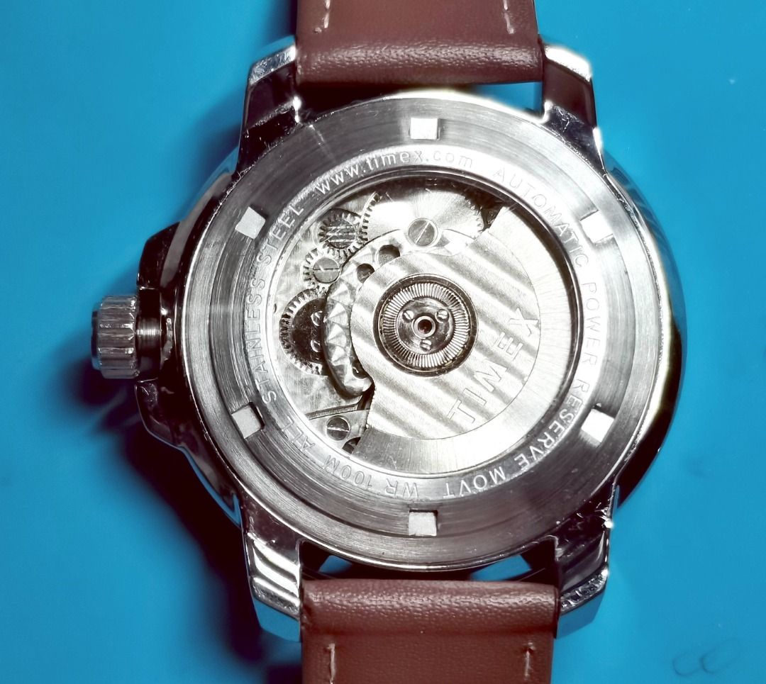 Timex automatic power reserve movt hotsell wr100m