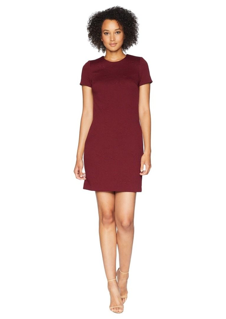 Topshop new arrivals maroon dress