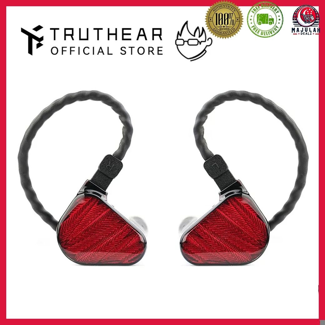 TRUTHEAR x Crinacle ZERO:RED Dual Dynamic Drivers In-Ear Headphone with  0.78 2Pin Cable 🌟 🌟 🚚 FREE DELIVERY ✓ FIXED PRICE, Audio, Earphones on  Carousell