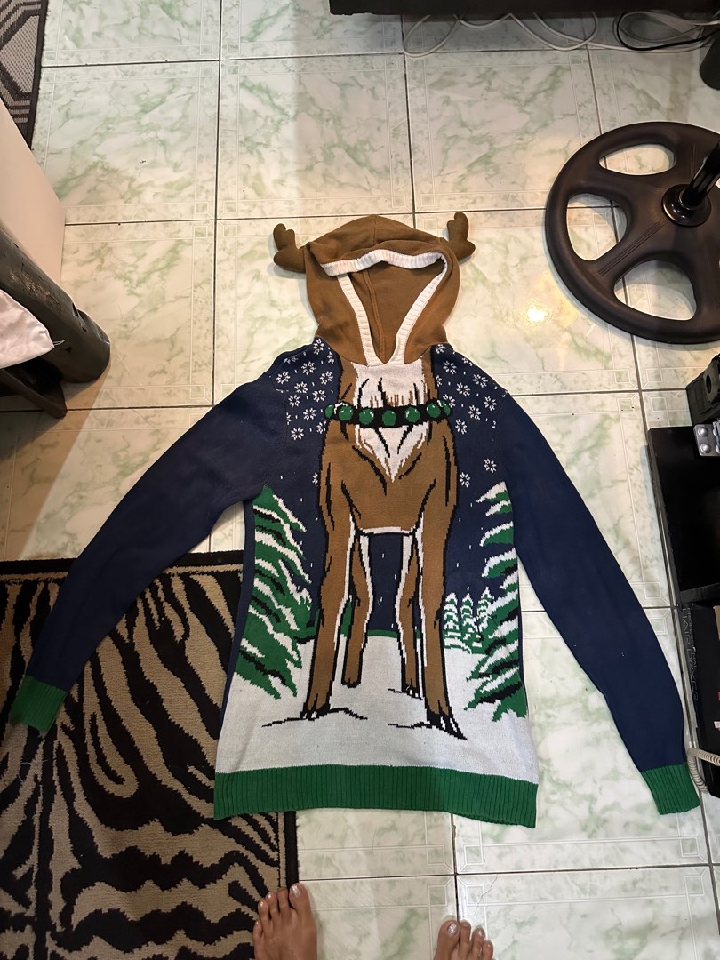 Ugly Christmas sweater Men s Fashion Coats Jackets and