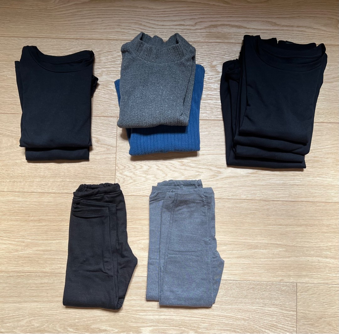 Uniqlo HeatTech Base Layers, Babies & Kids, Babies & Kids Fashion on