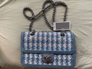 Cece medium tweed shoulder bag top